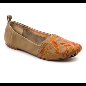 Latigo Boz Embroidered Leather Flat 9.5 ModCloth